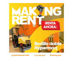 Renta De Rodillo Vibratorio Hypermaq