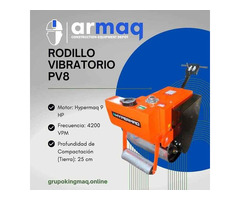 Rodillo Sencillo Vibratorio PV8 Hypermaq