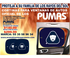 Cortinas Personalizadas Para Auto Oficial De Los Pumas