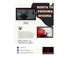 Oficina Física Disponible Para Renta